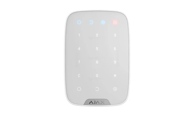 AJAX Keypad WH touch sense tastatura bela MA~137068