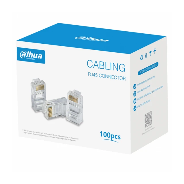 Dahua PFM976-631 - RJ45 CAT6, konektori - pakovanje 100 komada