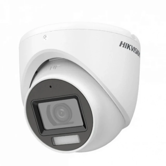 Hikvision DS-2CE76K0T-LMFS 2.8mm – turret 3K HDTVI 5MP 16:9, hibrid IR+beli LED MA~138381