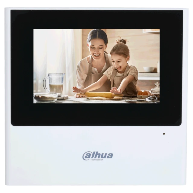 Dahua VTH2611L-WP IP SIP video intercom hands-free monitor, touch-screen 4,3"  MA~200926