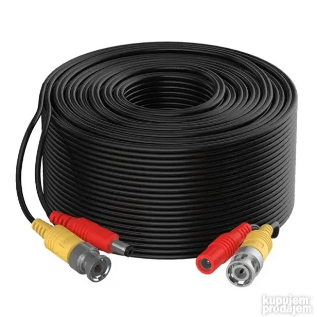 Dahua PFM942I-20-5 KOMBO KABL, KOAKSIJALNI + NAPAJAČKI SA KONEKTORIMA, 20M, DO 5.6W MA~201120