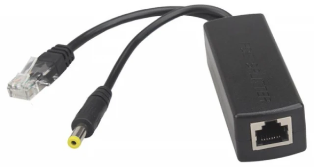 Gembird POE-INJ-4812 PoE 802.3af spliter 48V (RJ45 input 44V-57V), output 12V