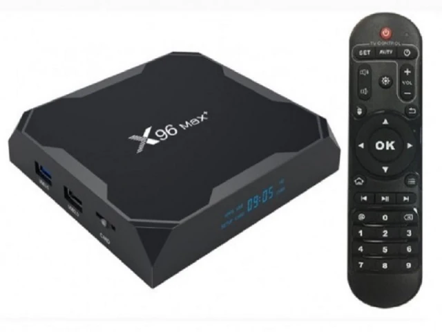 Gembird GMB-X96 MAX+ 2/16GB DDR3 smart TV box S905X3 quad, Mali-G31MP 4K, KODI X4 MA~201193