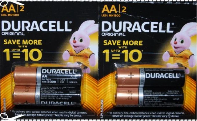 Duracell Baterije basic AA 4 kom na tabli